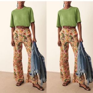 Ba&sh flared trousers